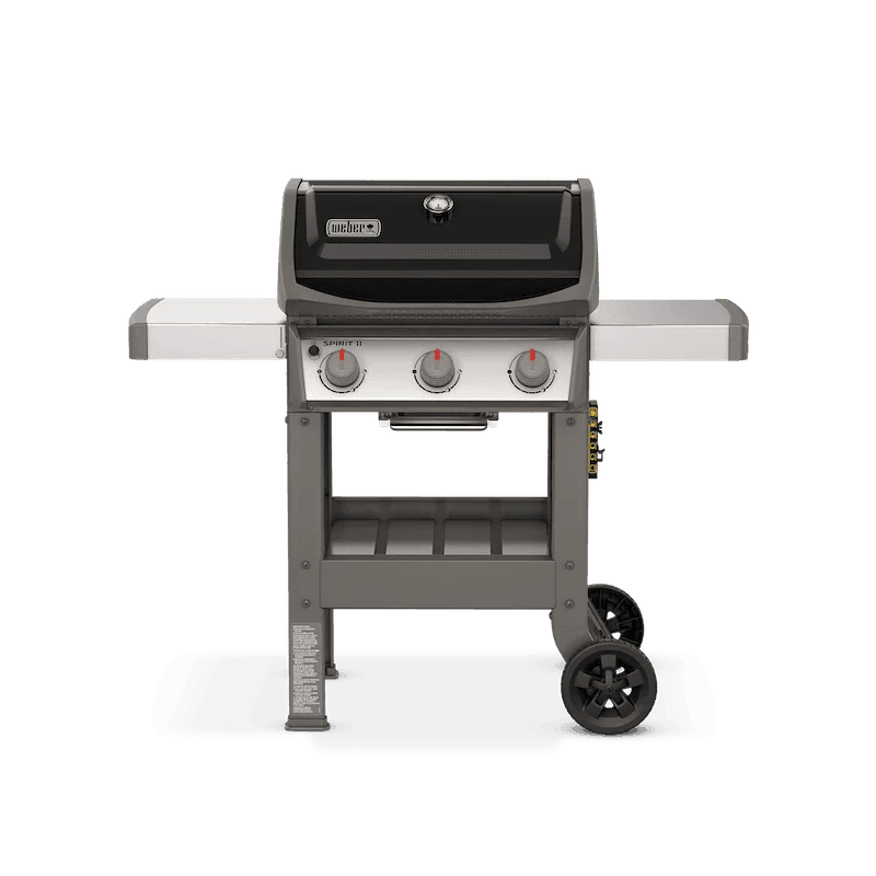 Weber Spirit II E-310 Propane Gas Grill, Black
