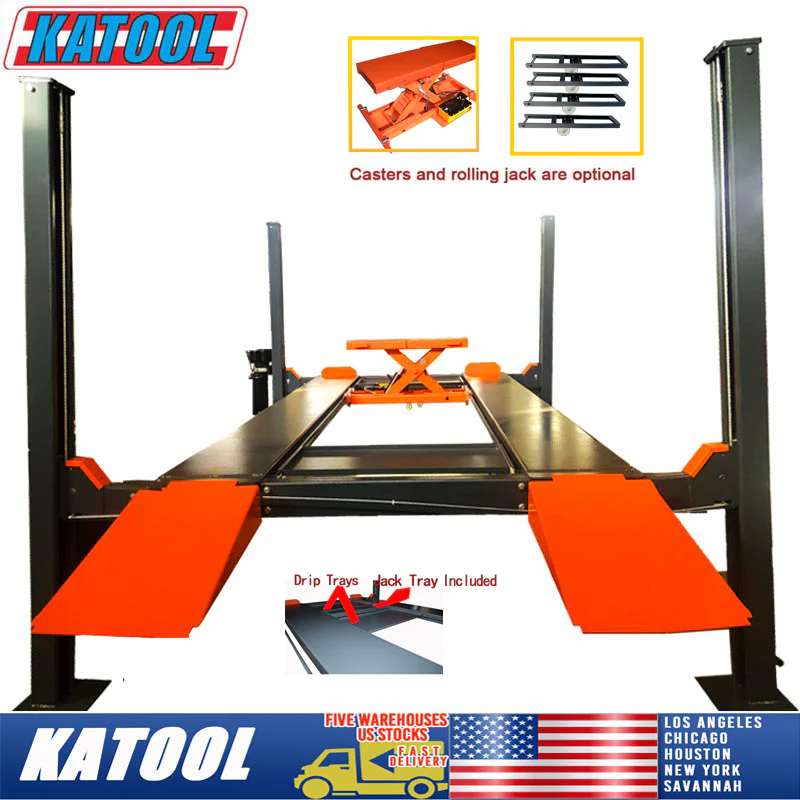 4H110 Four Post Vehicle Lift 11000lbs By KaTool