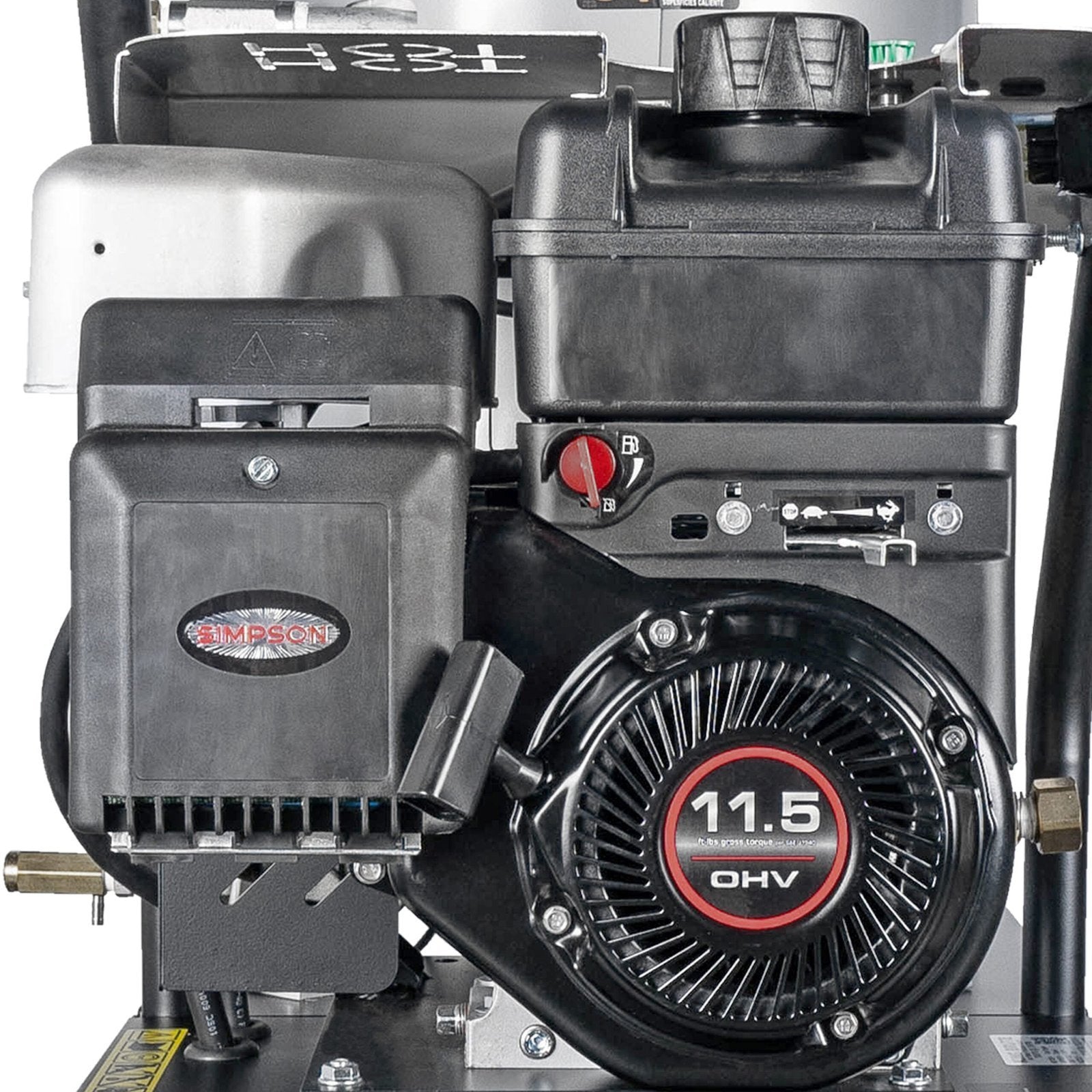 Simpson KB3028 Brute Series 3000 PSI 2.8 GPM Briggs and ; Stratton Intek 1100 CAT Pump Hot Water Pressure Washer New