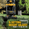 21.5 in. 20-V Li-Ion Cordless Battery Walk Behind Self Propelled Mower w/Hedge,Bare Trimmer,Blower,Cleaner,Pole/Hand Saw