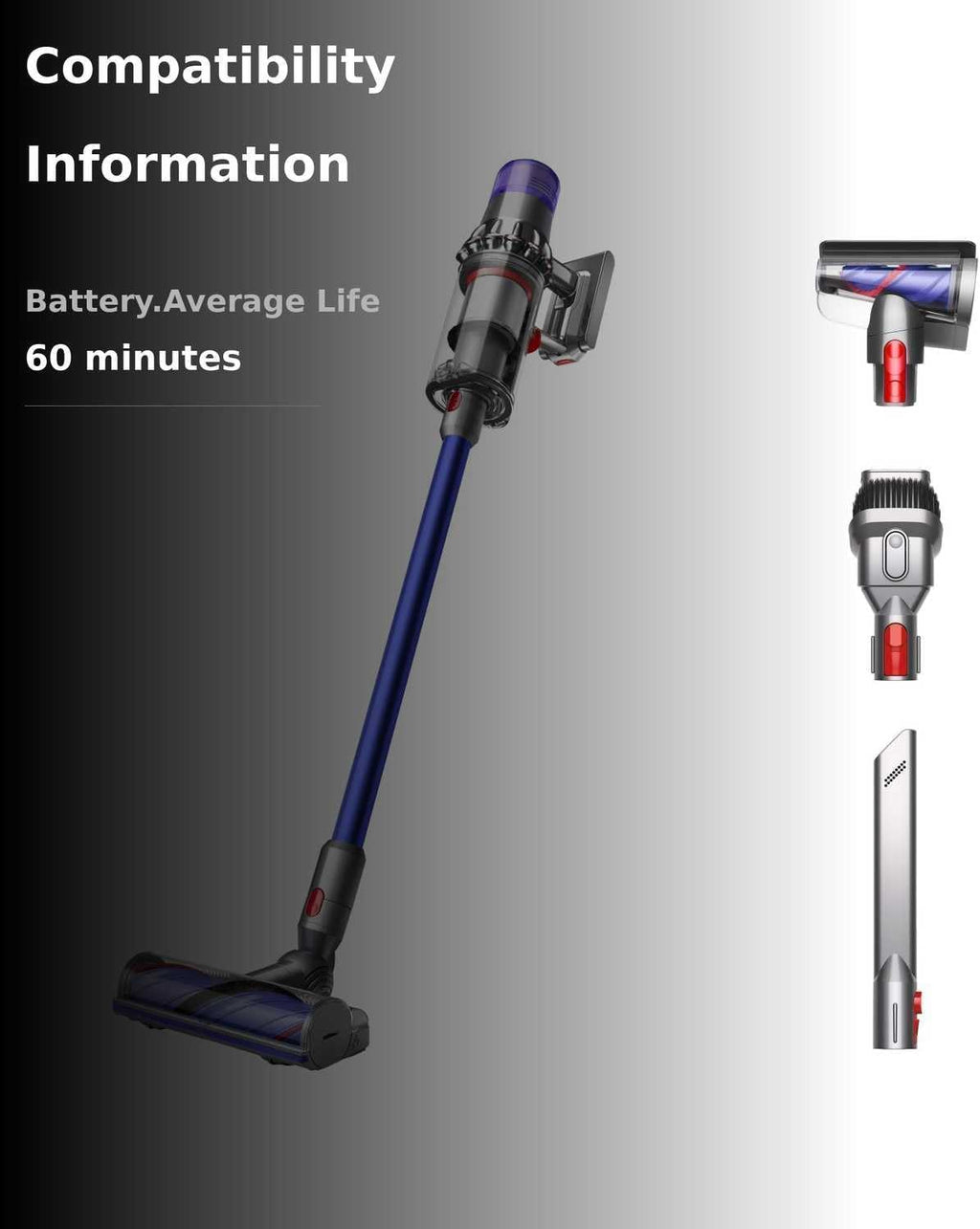 Dyson V11 Animal Cordless Vacuum Cleaner, Purple