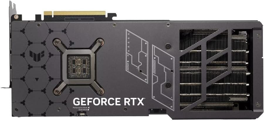 ASUS TUF GeForce RTX 4090 OC Edition Gaming Graphics Card (PCIe 4.0, 24GB GDDR6X, HDMI 2.1a, DisplayPort 1.4a)