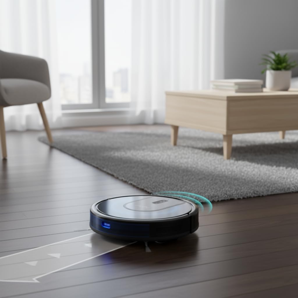 Eufy L60 Robot Vacuum with Self-Empty Station, 5000Pa Suction, Hair & Dust Removal