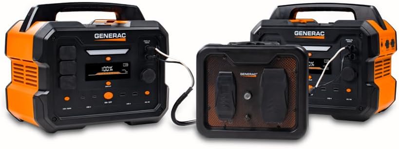 Generac 2106Wh Portable Power Station with Lithium-Ion Battery – Clean, Emission