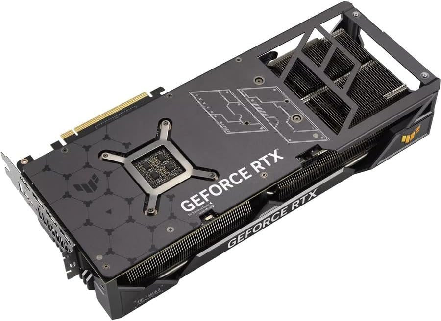 ASUS TUF GeForce RTX 4090 OC Edition Gaming Graphics Card (PCIe 4.0, 24GB GDDR6X, HDMI 2.1a, DisplayPort 1.4a)