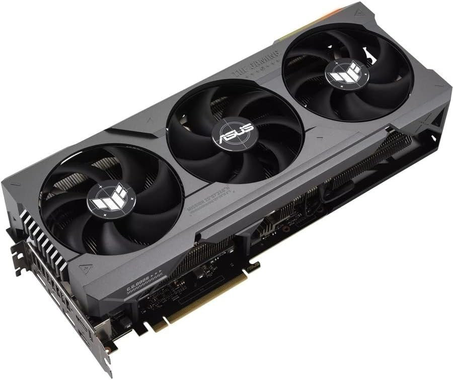 ASUS TUF GeForce RTX 4090 OC Edition Gaming Graphics Card (PCIe 4.0, 24GB GDDR6X, HDMI 2.1a, DisplayPort 1.4a)