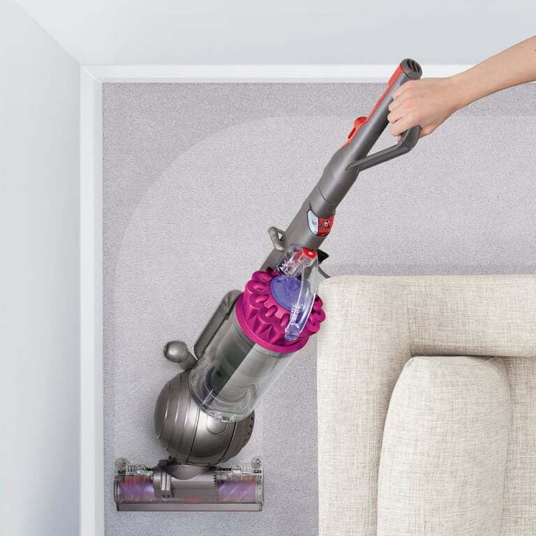Dyson Ball MultiFloor Upright Vacuum: High Performance HEPA Filter, Bagless Height Adjustment,Strongest Suction,Telescopic Handle