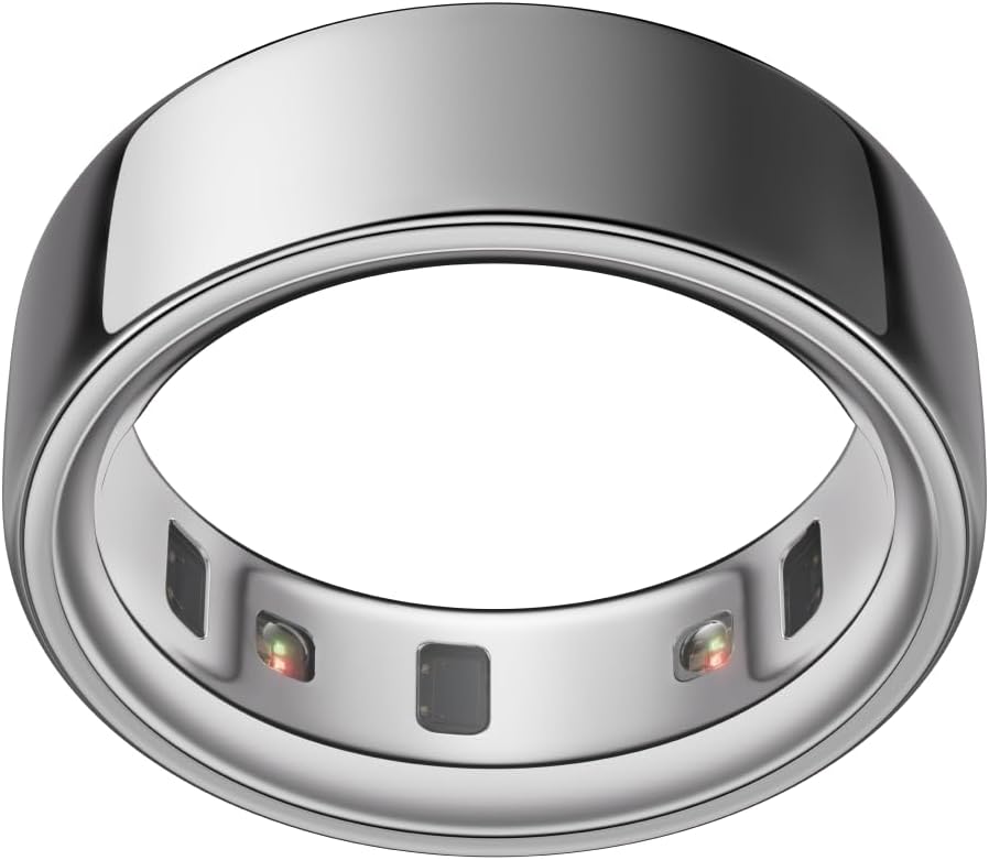 Oura Ring 4 – Silver – Size 8