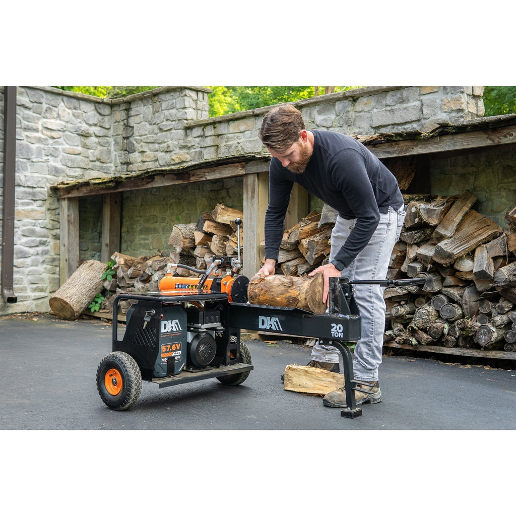 DK2 Elite Energy™ 20 Ton Battery Powered Electric Motor Hydraulic Log Splitter (OPS220EV-K)
