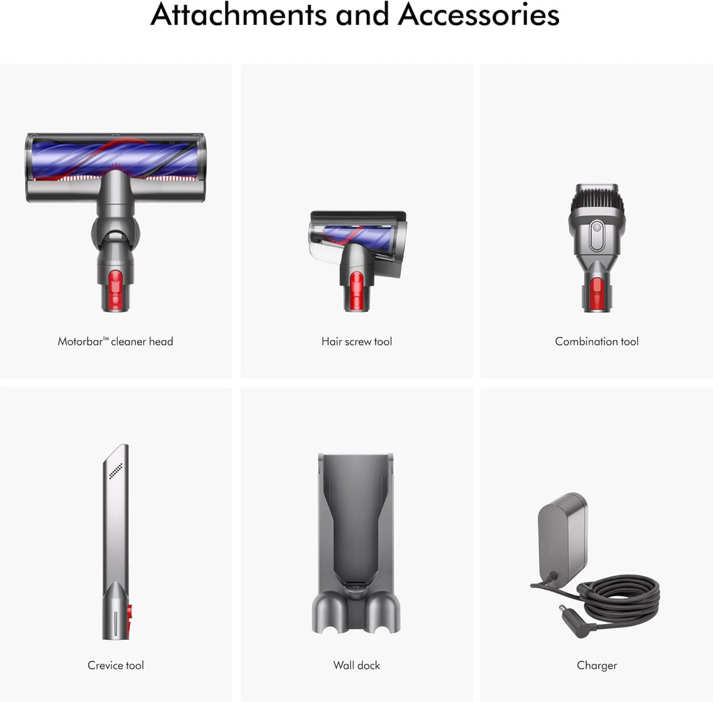 Dyson V9 Motorbar Cordless Vacuum, Cleans Hard Floors and Carpets