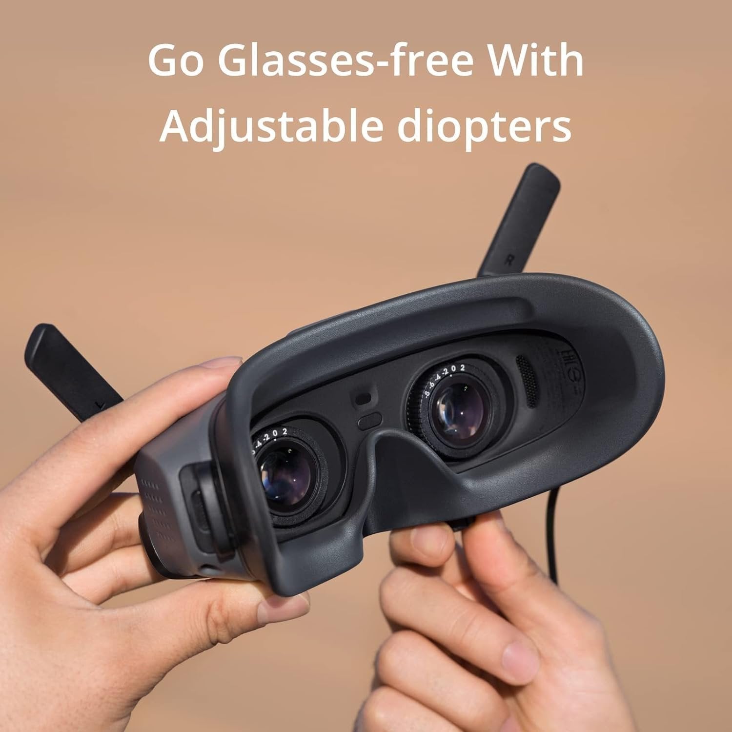 DJI Goggles 2 – Lightweight and Comfortable Immersive Flight Goggles with Stunning Micro-OLED Screens