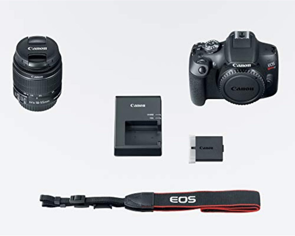 Canon EOS Rebel T7 DSLR Camera with 18-55mm Lens, 24.1MP Sensor & Built-In Wi‑Fi