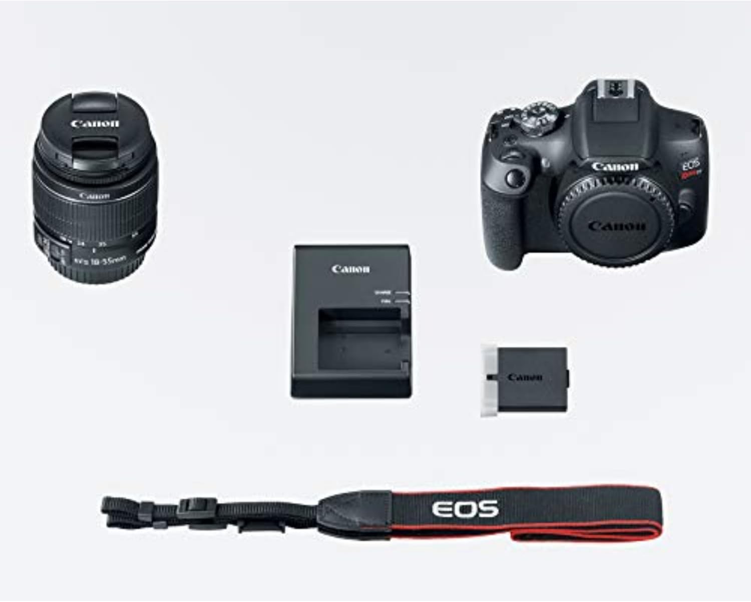 Canon EOS Rebel T7 DSLR Camera with 18-55mm Lens, 24.1MP Sensor & Built-In Wi‑Fi