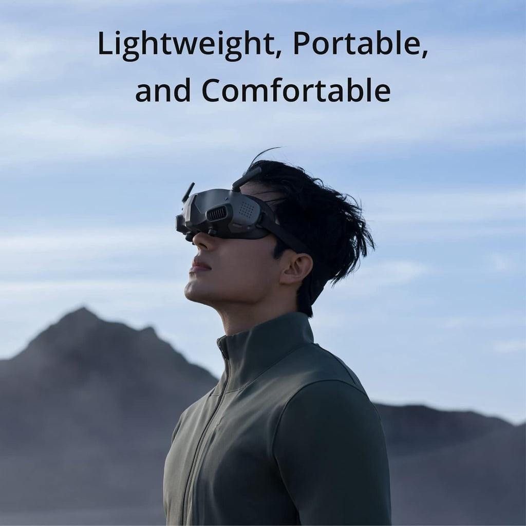 DJI Goggles 2 – Lightweight and Comfortable Immersive Flight Goggles with Stunning Micro-OLED Screens