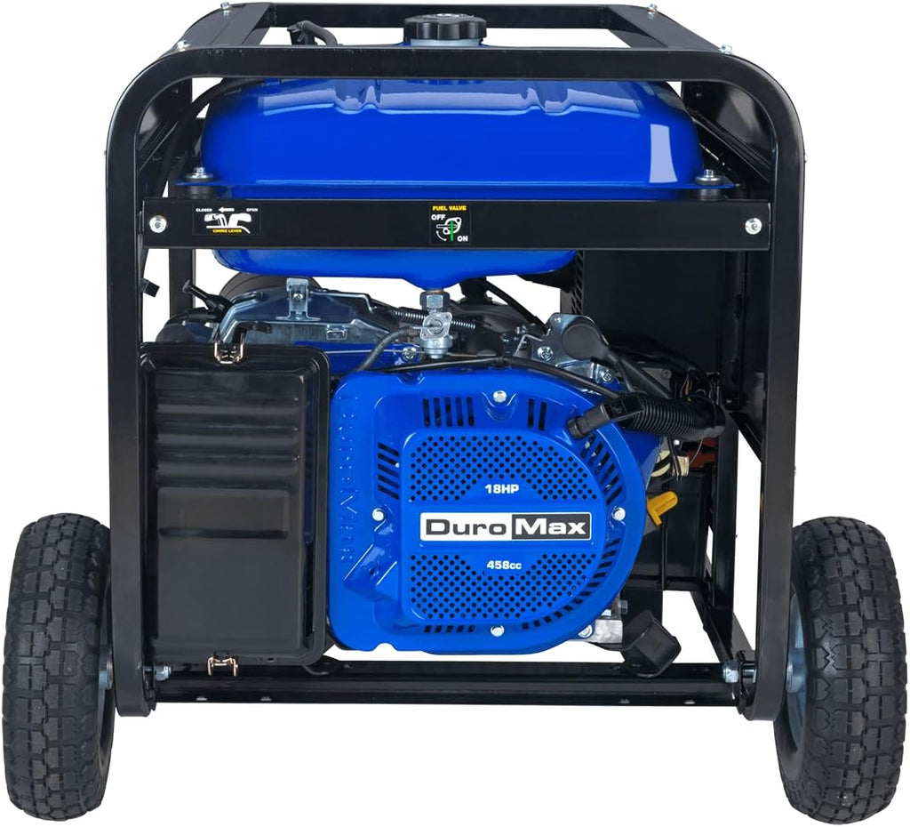 DuroMax XP13000EH 13,000-Watt Dual Fuel Portable Generator – Gas & Propane, Electric Start