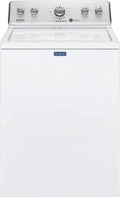 Maytag – 3.8 Cu. Ft. High Efficiency Top Load Washer with PowerWash Agitator – White