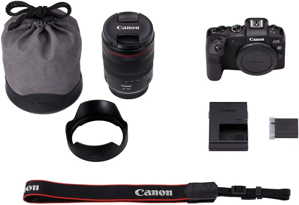 Canon EOS RP Full-Frame Mirrorless Camera with RF 24-105mm f/4-7.1 IS STM Lens Kit, Black