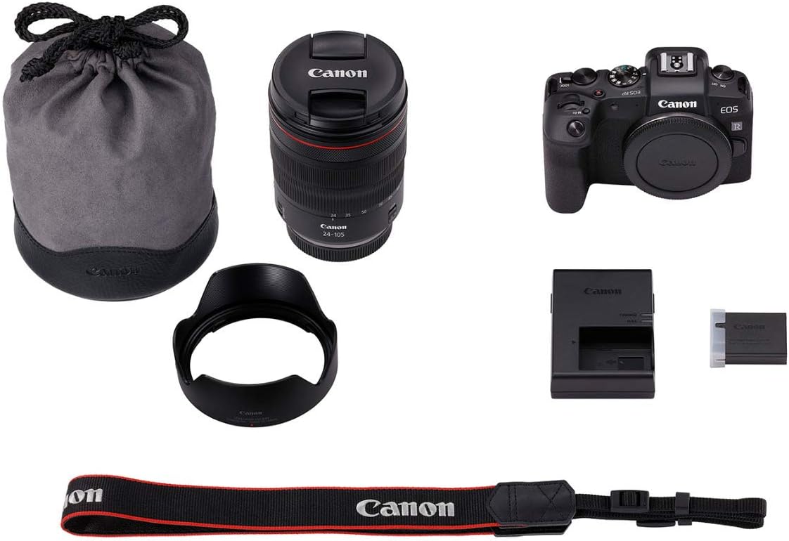 Canon EOS RP Full-Frame Mirrorless Camera with RF 24-105mm f/4-7.1 IS STM Lens Kit, Black