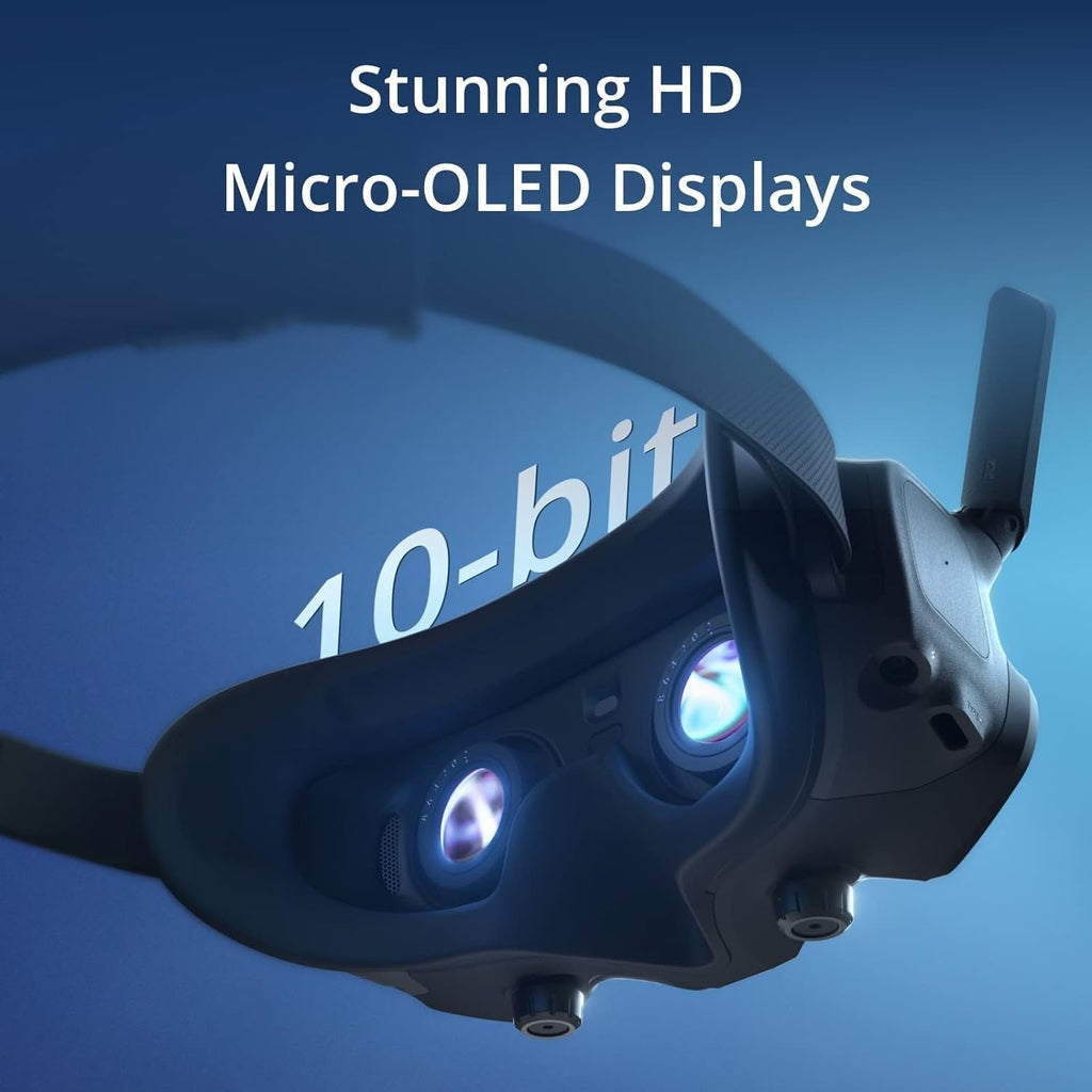 DJI Goggles 2 – Lightweight and Comfortable Immersive Flight Goggles with Stunning Micro-OLED Screens