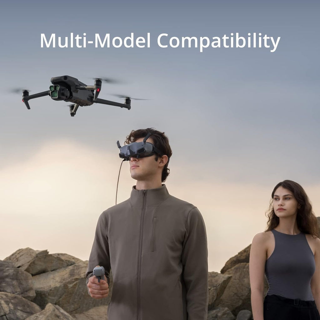 DJI Goggles 2 – Lightweight and Comfortable Immersive Flight Goggles with Stunning Micro-OLED Screens