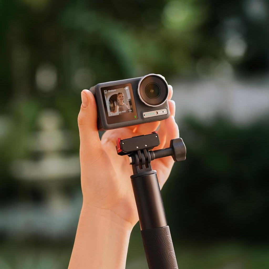 Action Camera 4K Waterproof to 52 ft with Hyper Stabilization & 3‑Hour Battery