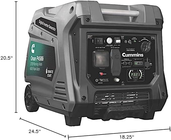 Cummins Onan P4500I Portable Inverter Generator