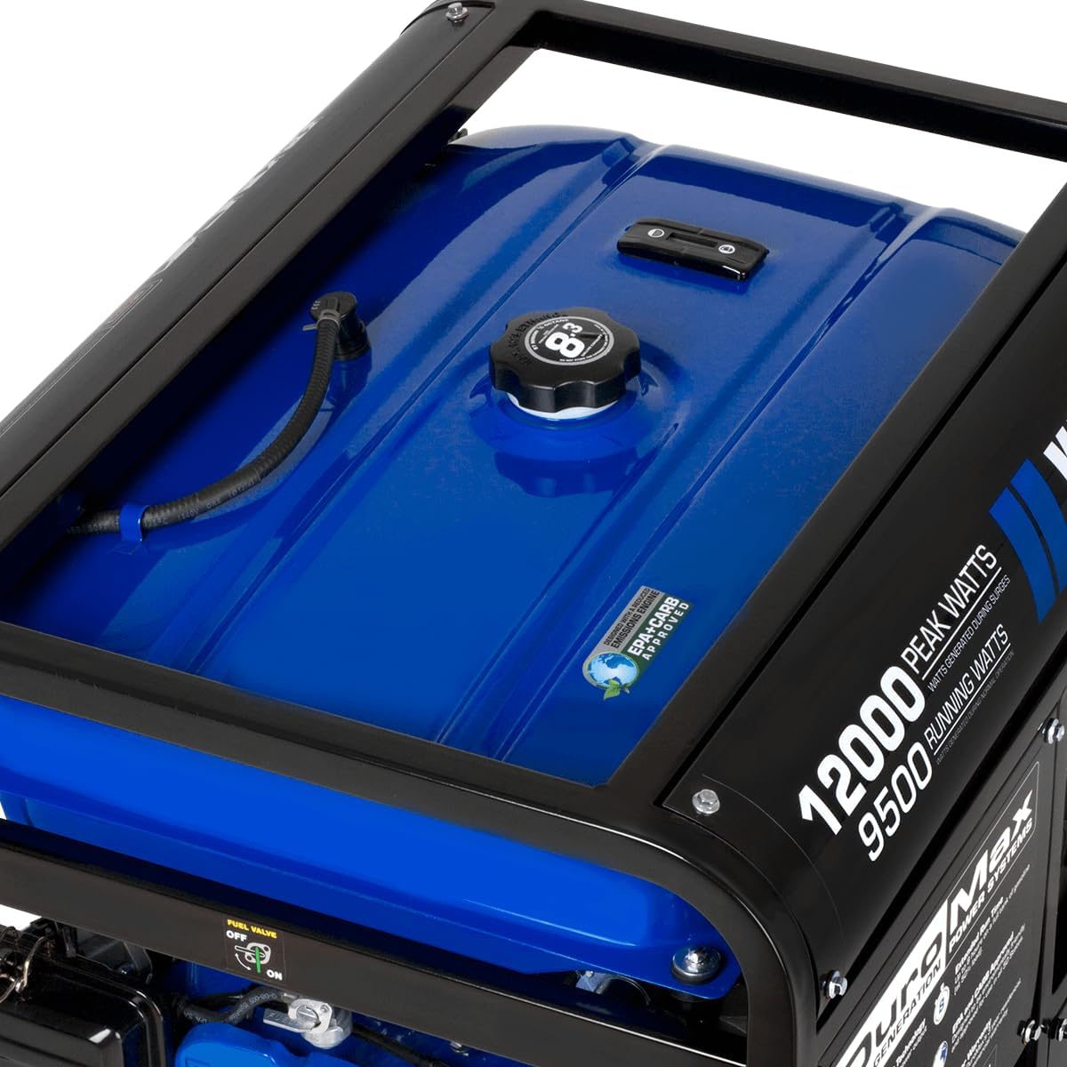 DuroMax XP13000EH 13,000-Watt Dual Fuel Portable Generator – Gas & Propane, Electric Start