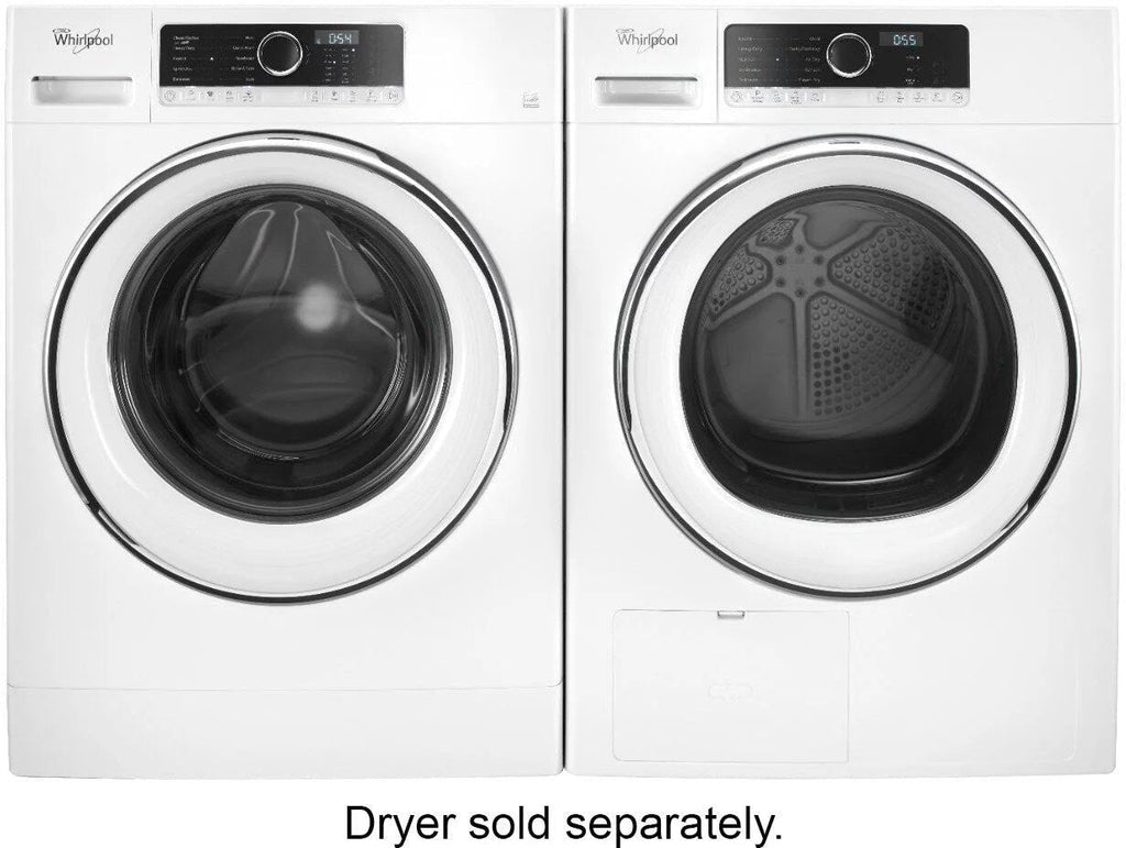Whirlpool – 2.3 Cu. Ft. High Efficiency Stackable Front Load Washer with Detergent Dosing Aid – White