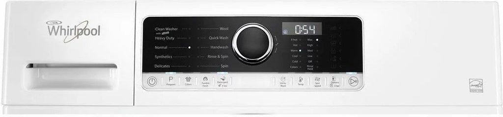Whirlpool – 2.3 Cu. Ft. High Efficiency Stackable Front Load Washer with Detergent Dosing Aid – White