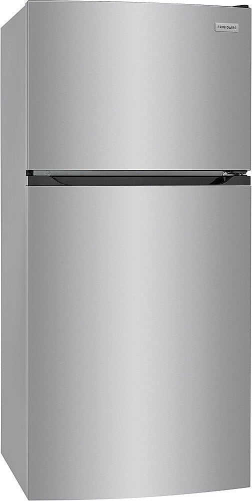 Frigidaire – 13.9 Cu. Ft. Top-Freezer Refrigerator – Brushed Steel