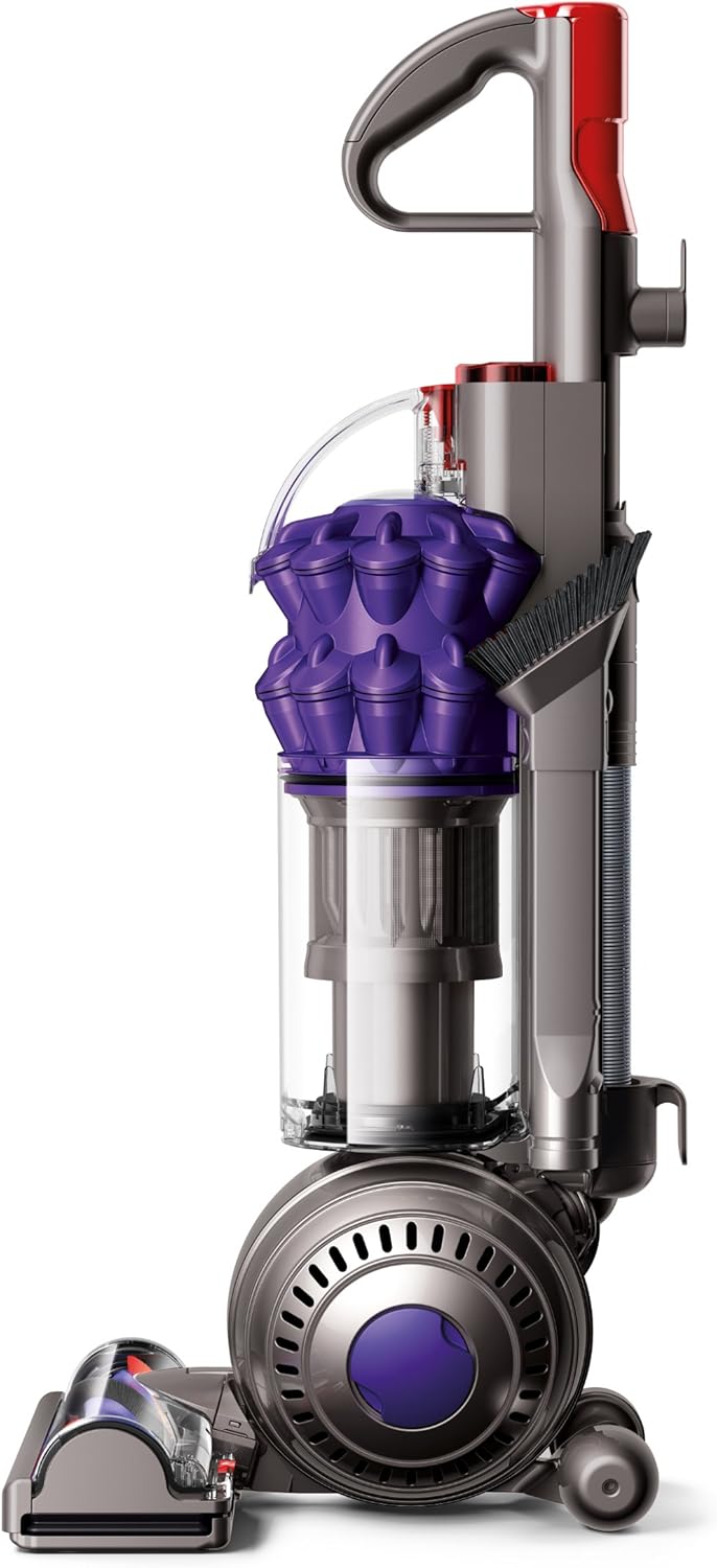 Dyson DC50 Animal Compact Upright Vacuum Cleaner, Iron/Purple – Corded