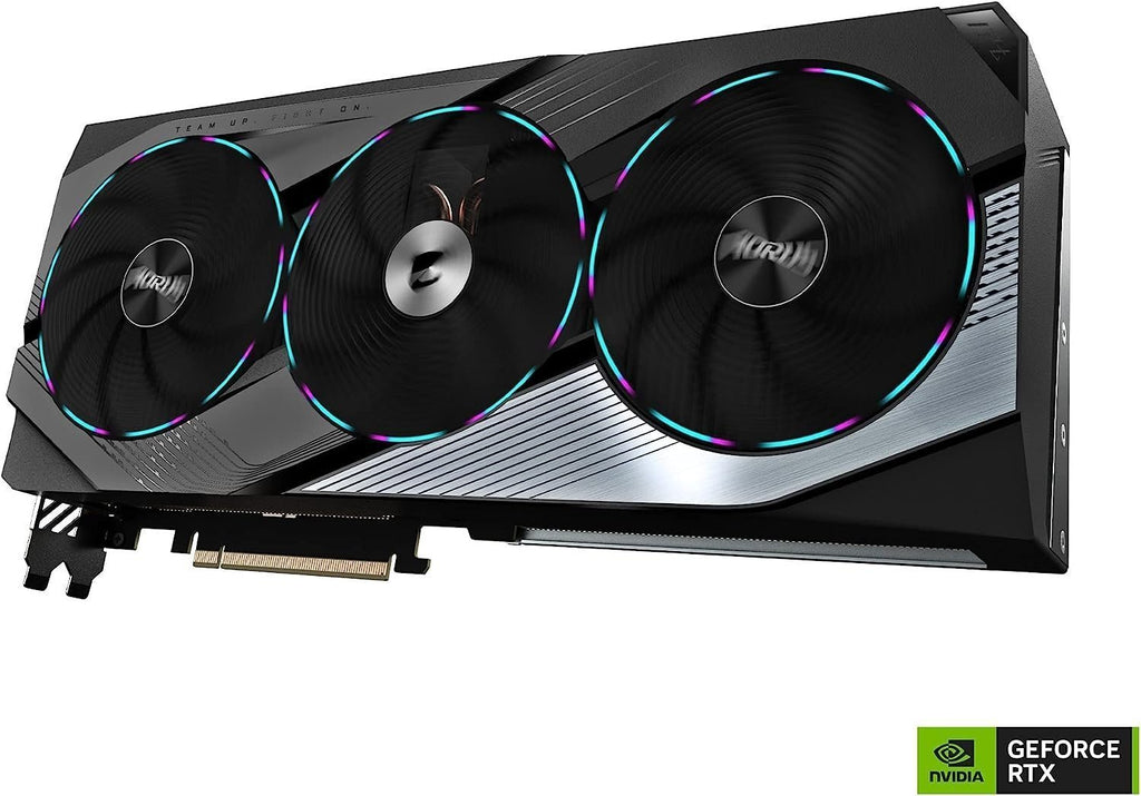 Gigabyte AORUS GeForce RTX 4070 Ti Elite 12G Graphics Card, 3X WINDFORCE Fans, 12GB 192-bit GDDR6X, GV-N407TAORUS E-12GD Video Card