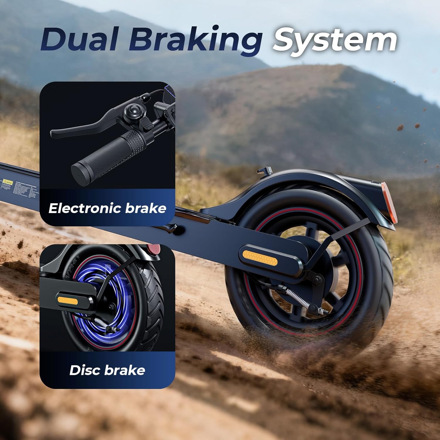Electric Scooter for Kids & Teens, 500–1000W, 18–25 MPH, 21–28 Mile Range