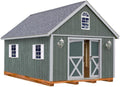 Best Barns Richmond 16 ft. x 32 ft. Wood Storage Building