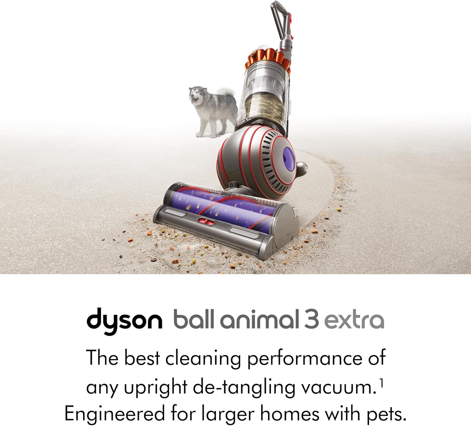 Dyson Ball Animal Total Clean Upright Vacuum, Corded, 290AW, Self-Adjusting