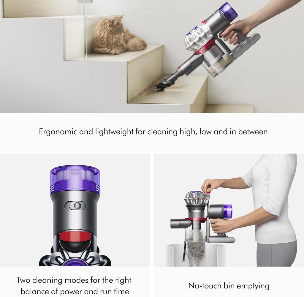 Dyson Car+Boat Handheld Vacuum, Cordless and Lightweight, Cleans Hard Surfaces