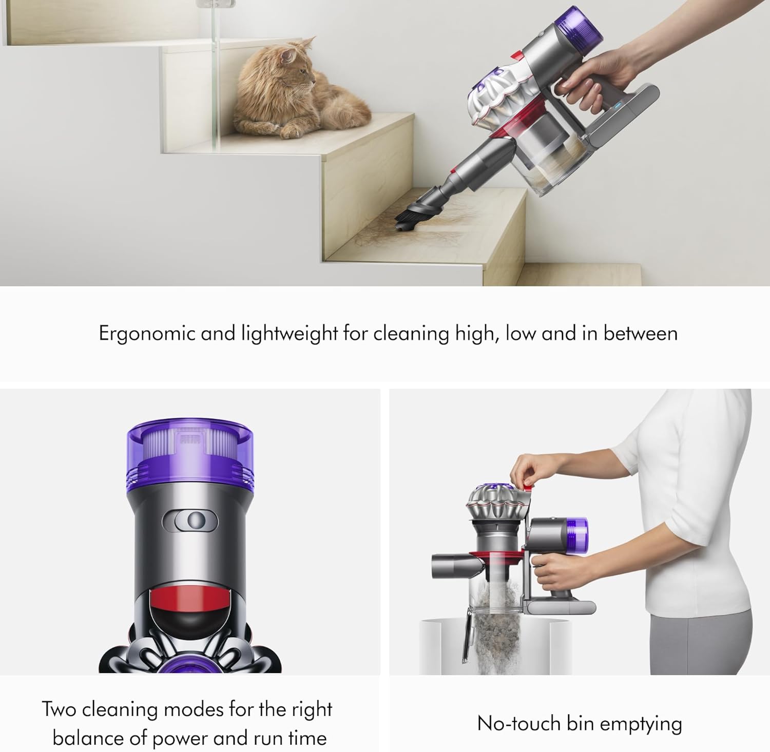 Dyson Car+Boat Handheld Vacuum, Cordless and Lightweight, Cleans Hard Surfaces
