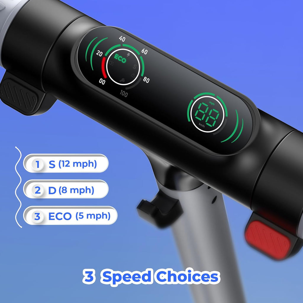 Electric Scooter for Kids & Teens, 500–1000W, 18–25 MPH, 21–28 Mile Range
