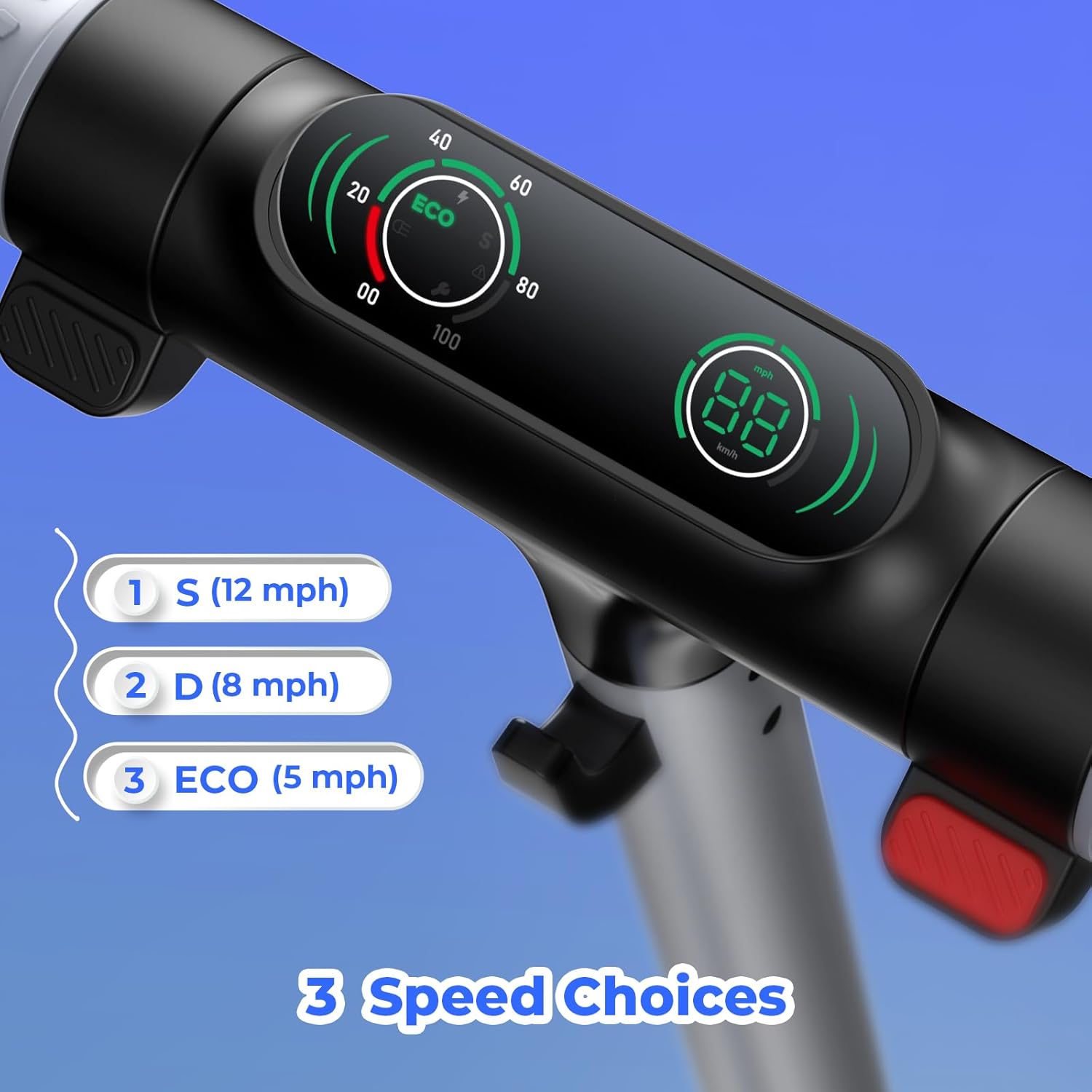 Electric Scooter for Kids & Teens, 500–1000W, 18–25 MPH, 21–28 Mile Range