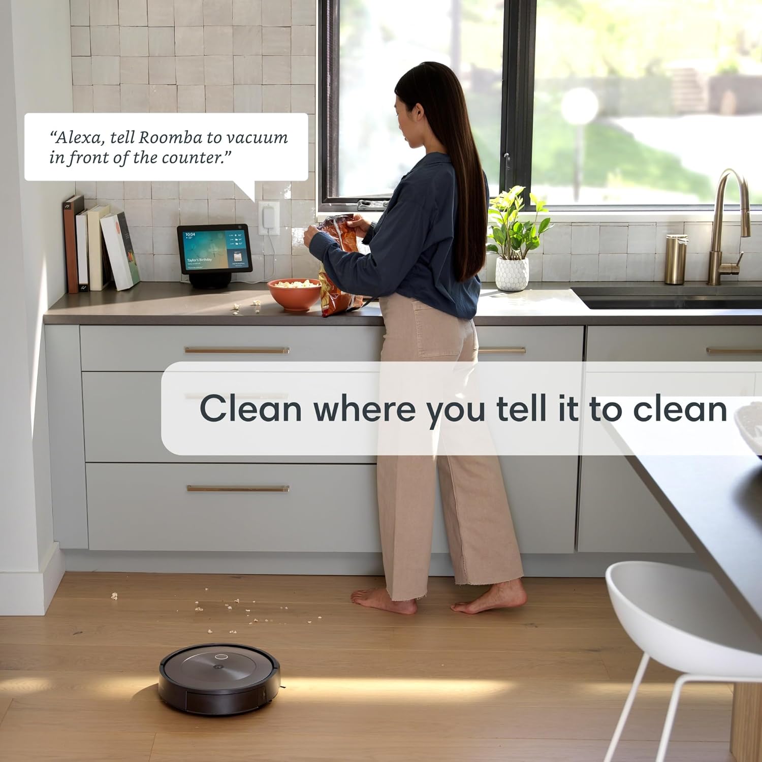 iRobot Roomba j9+ Self-Emptying Robot Vacuum, Powerful Suction, Pet-Friendly, Smart Mapping