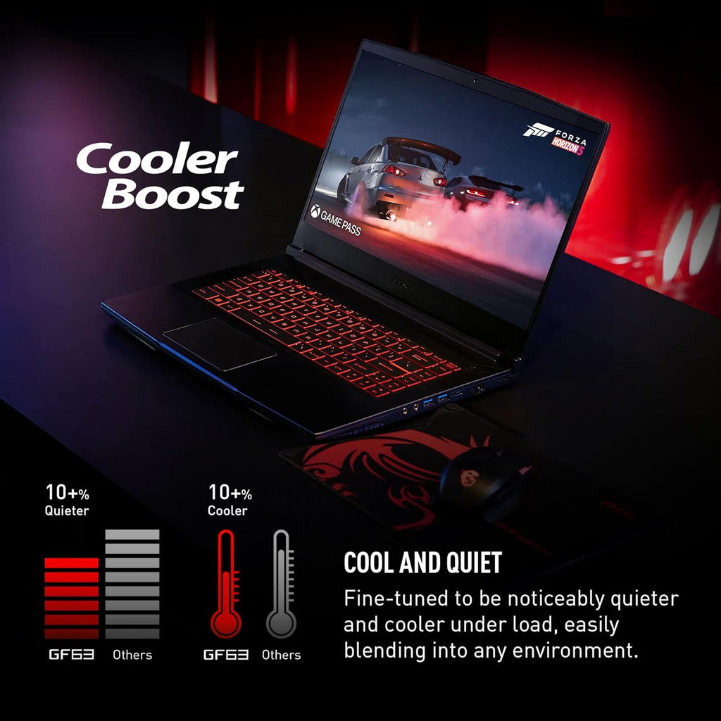 MSI Thin 15 15.6” 144Hz FHD Gaming Laptop Intel Core i7-13620H