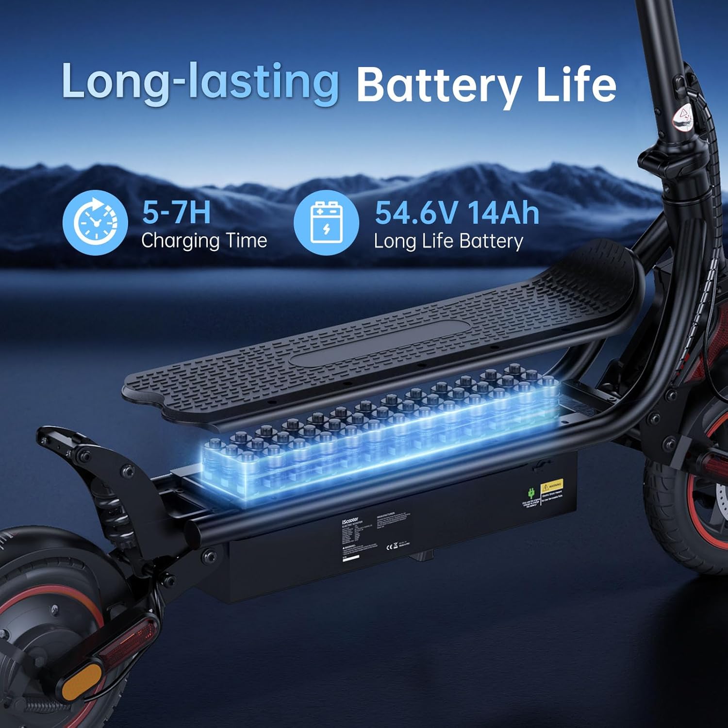 Electric Scooter for Kids & Teens, 500–1000W, 18–25 MPH, 21–28 Mile Range