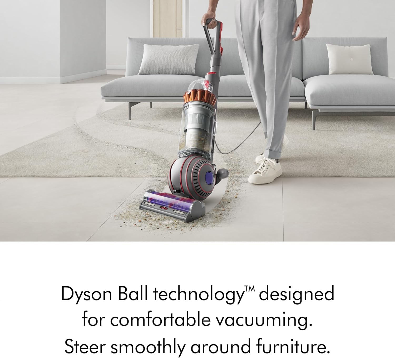 Dyson Ball Animal Total Clean Upright Vacuum, Corded, 290AW, Self-Adjusting
