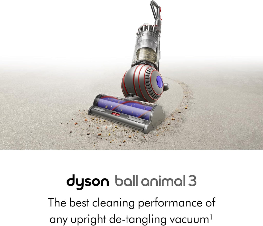 Dyson Ball Animal 3 Extra Upright Vacuum, Corded, 290AW, De-tangling Motorbar Cleaner