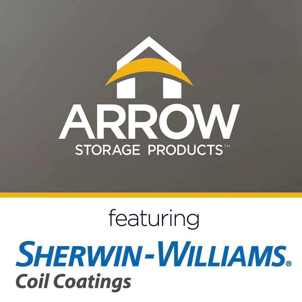 Arrow Carport, 12 ft. x 24ft. x 9ft. Charcoal 12′ x 24′ x 9′