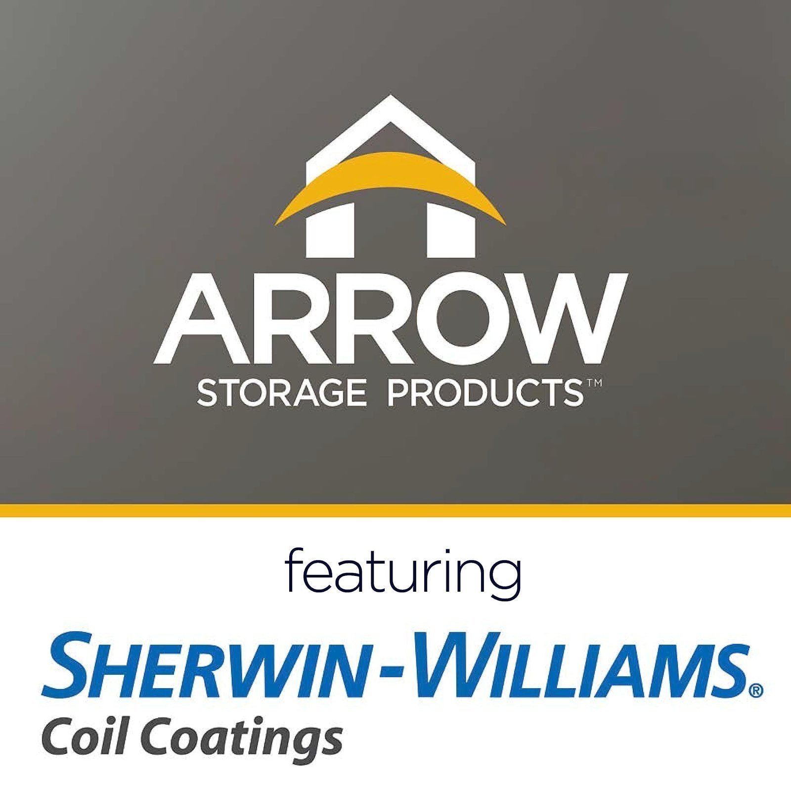 Arrow Carport, 12 ft. x 24ft. x 9ft. Charcoal 12′ x 24′ x 9′