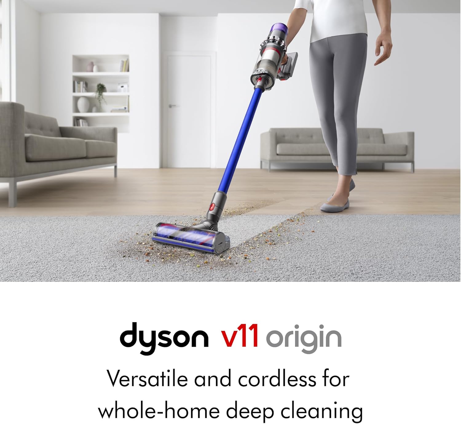 Dyson V11 Origin Cordless Vacuum, 185AW, 3 Power Modes