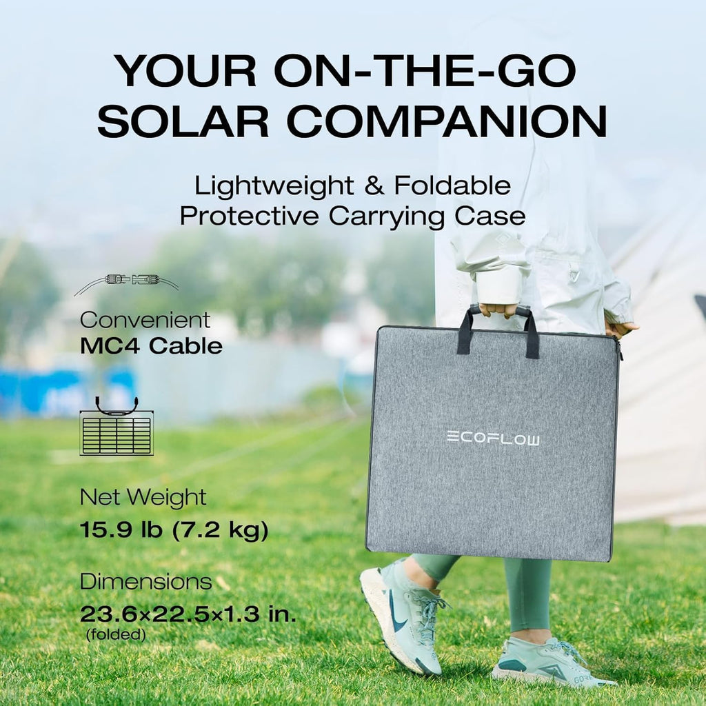 EF ECOFLOW Portable Power Station DELTA 2 Max, 2400W LFP Solar Generator, Full Charge in 1 Hr
