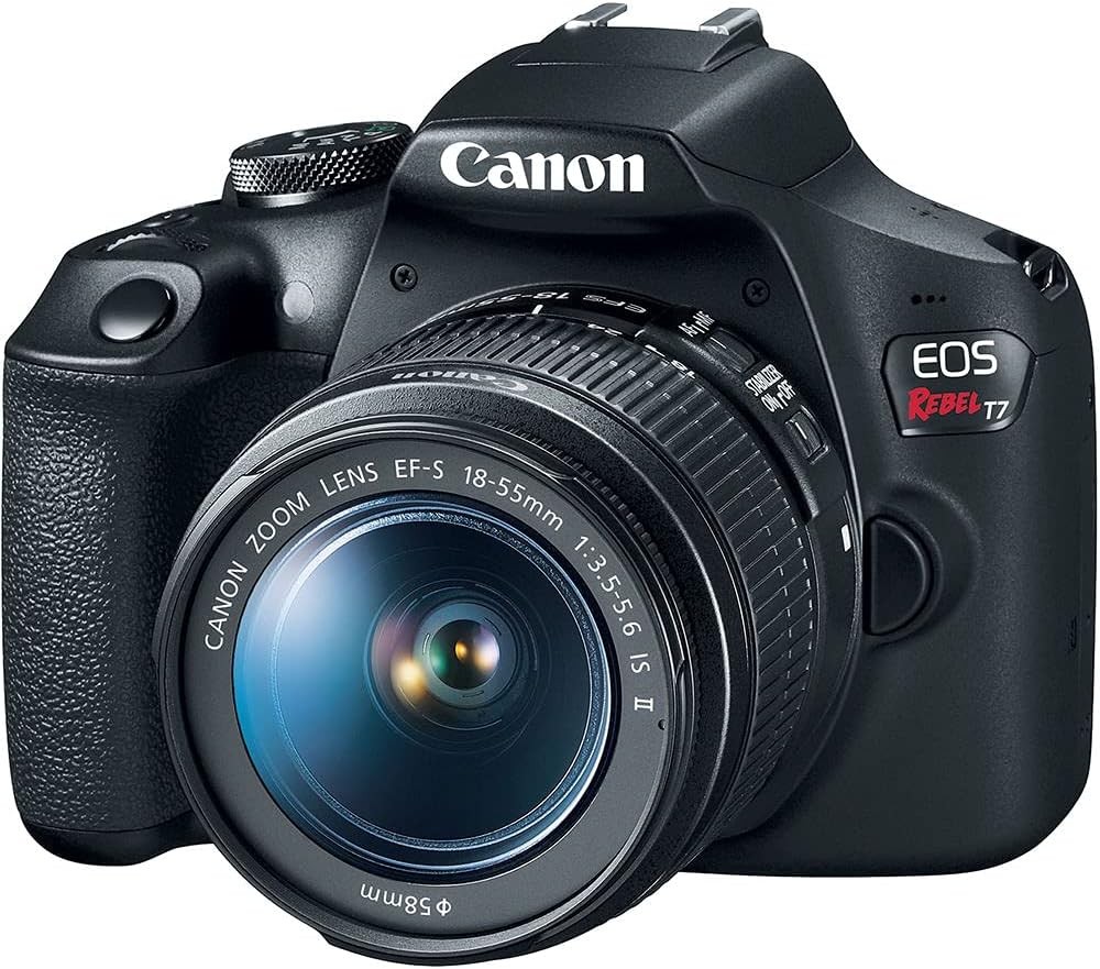 Canon EOS Rebel T7 DSLR Camera with 18-55mm & 75-300mm Lens Kit
