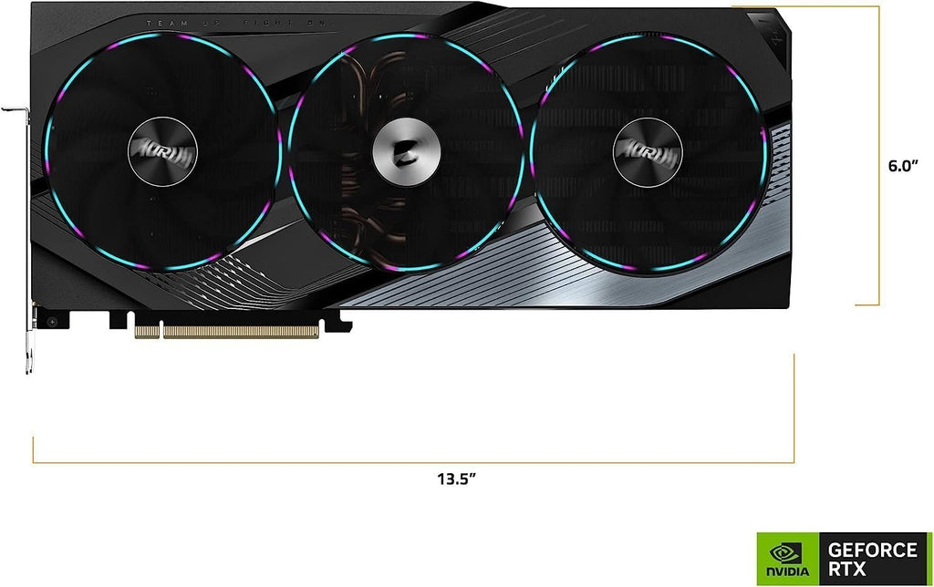 Gigabyte AORUS GeForce RTX 4070 Ti Elite 12G Graphics Card, 3X WINDFORCE Fans, 12GB 192-bit GDDR6X, GV-N407TAORUS E-12GD Video Card